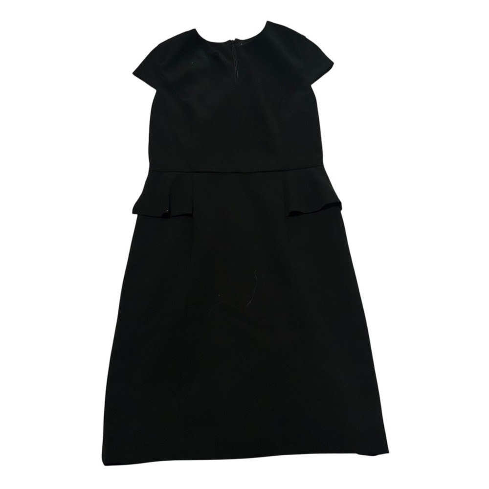 Peloton Womens Sheath Dress Peplum Waist Sleeveless Party Women's Size 10 T31-3